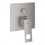 Grohe Eurocube egykaros keverő 3-utas váltóval, rozsdamentes acél hatású 24094DC0