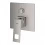 Grohe Eurocube egykaros keverő 3-utas váltóval, rozsdamentes acél hatású 24094DC0