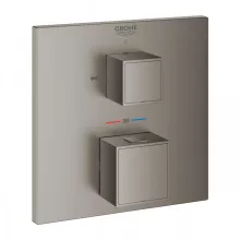   Grohe Grohtherm Cube termosztátos csaptelep, szálcsiszolt grafit 24155AL0