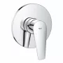 Grohe BauEdge egykaros falsík alatti zuhanycsaptelep, króm 24161001