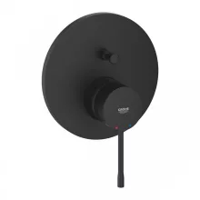   Grohe Essence egykaros zuhanycsaptelep zuhanyváltóval, fantom fekete 24167KF1