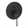 Grohe Essence egykaros zuhanycsaptelep zuhanyváltóval, fantom fekete 24167KF1