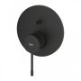 Grohe Essence egykaros zuhanycsaptelep zuhanyváltóval, fantom fekete 24167KF1