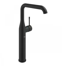   Grohe Essence egykaros mosdócsaptelep, leeresztő nélkül, XL-es méret, fantom fekete 24170KF1