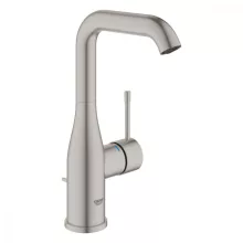   Grohe Essence egykaros mosdócsaptelep, L-es méret, elfordítható kifolyóval, rozsdamentes acél hatású 24174DC1