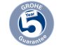Grohe QuickFix Start egykaros mosdó csaptelep L méret húzórudas lefolyógarnitúrával, matt fekete 242032432