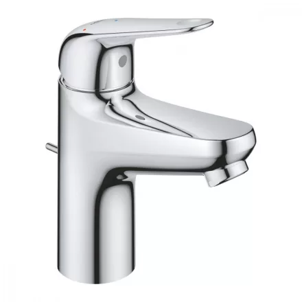 Grohe Euroeco hidegindítású mosdócsaptelep automata leeresztővel S-es méret, króm 24257001
