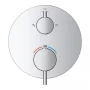 Grohe Atrio termosztátos zuhany keverő csaptelep 2 fogyasztóhoz króm 24358000