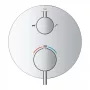 Grohe Atrio termosztátos keverő csaptelep 2 fogyasztóhoz króm 24359000
