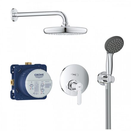 Grohe Get falon belüli zuhanyrendszer kézizuhannyal, fejzuhannyal, króm 25220001