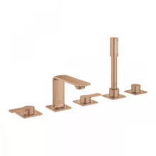   Grohe Allure 5-lyukas kádkombináció, szálcsiszolt rose arany 25221DL1