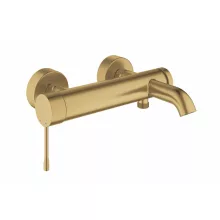   Grohe Essence egykaros kádcsaptelep, szálcsiszolt világos arany 25250GN1