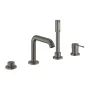 Grohe Essence 4-lyukas egykaros zuhanycsaptelep, szálcsiszolt grafit 25251AL1