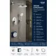 Grohe EuroSmart falsík alatti zuhanyrendszer Tempesta 250 fejzuhannyal, króm 25288000