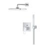 Grohe Eurocube falsík alatti zuhanyrendszer Tempesta 250 Cube fejzuhannyal, króm 25289000