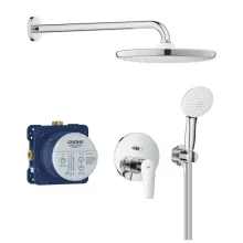   Grohe BauEdge falsík alatti zuhanyrendszer Tempesta 250 fejzuhannyal 25290000
