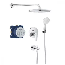  Grohe BauEdge rejtett zuhanyrendszer Tempesta 250 fejzuhannyal, króm 25291000