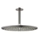 Grohe Rainshower Cosmopolitan 310 mennyezeti fejzuhany, 1 funkciós, zuhanykarral, szálcsiszolt grafit 26067AL0