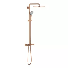   Grohe Euphoria System 310 termosztátos zuhanyrendszer, szálcsiszolt rose arany 26075DL0