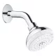 Grohe Tempesta 100 három funkciós fejzuhany króm 26088001