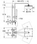 Grohe Euphoria System 230 falra szerelhető termosztátos zuhanyrendszer, króm 26187000