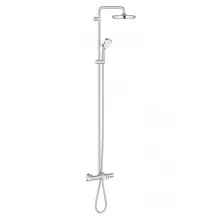   Grohe Tempesta Cosmopolitan System 210 fali termosztátos zuhanyrendszer kádtöltővel, króm 26223001