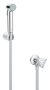 Grohe Tempesta-F Trigger bidette kézizuhany tartóval és sarokszeleppel, króm 26357000