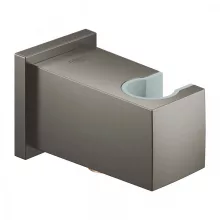   Grohe Euphoria Cube fali zuhanycsatlakozó zuhanytartóval, szálcsiszolt grafit 26370AL0