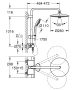 Grohe Vitalio Joy System 260 zuhanyrendszer termosztátos csapteleppel, króm 26403001