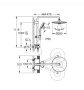 Grohe QuickFix Vitalio Joy System 260 zuhanyrendszer termosztátos csapteleppel, króm 26403002