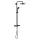 Grohe QuickFix Vitalio Joy System 260 zuhanyrendszer termosztátos csapteleppel matt fekete
