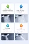 Grohe QuickFix Vitalio Joy System 260 zuhanyrendszer termosztátos csapteleppel matt fekete