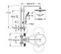 Grohe QuickFix Vitalio Joy System 260 zuhanyrendszer termosztátos csapteleppel, fekete 26403KF2