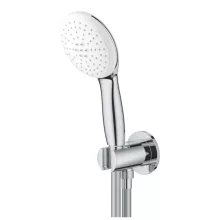   Grohe Tempesta 110 zuhanyszett 2 funkciós kézizuhannyal és fali zuhanycsatlakozóval, króm / fehér 26406003