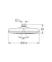 Grohe Tempesta 210 fejzuhany, 1 féle vízsugárral, 9,5l 
26410000