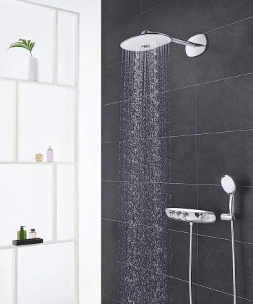 Grohe Rainshower System SmartControl 360 DUO kombi termosztátos zuhanyrendszer, króm 26443LS0