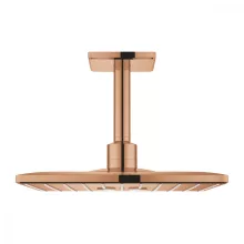   Grohe Rainshower SmartActive 310 Cube fejzuhany zuhanykarral, rose arany 26481DA0