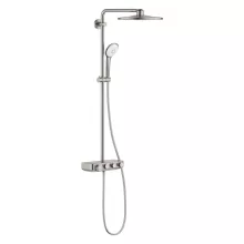   Grohe Euphoria SmartControl System 310 Duo termosztátos zuhanyrendszer, rozsdamentes acél hatású 26507DC0