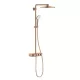Grohe Euphoria SmartControl System 310 Duo termosztátos zuhanyrendszer, szálcsiszolt rose arany 26507DL0