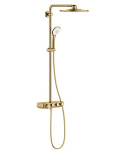   Grohe Euphoria SmartControl System 310 Duo termosztátos zuhanyrendszer, matt arany 26507GN0