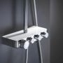 Grohe Euphoria SmartControl 310 Cube Duo termosztátos zuhanyrendszer, króm/fehér 26508LS0