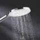 Grohe Rainshower SmartActive 150 kézizuhany, 3 funkciós, fehér szórófejjel, króm/fehér 26554LS0
