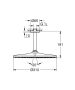 Grohe Rainshower Mono 310 fejzuhany zuhanykarral, rozsdamentes acél hatású 26560DC0