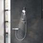 Grohe Rainshower SmartActive 130 zuhanyszett 3 funkciós kézizuhannyal, hold fehér 26576LS0