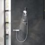 Grohe Rainshower SmartActive 130 zuhanyszett 3 funkciós kézizuhannyal, hold fehér 26576LS0
