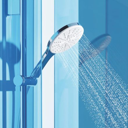 Grohe Rainshower SmartActive 130 zuhanyszett 3 funkciós kézizuhannyal, hold fehér 26578LS0