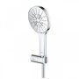 Grohe Rainshower SmartActive 130 3 funkciós kézizuhany állítható zuhanytartóval, króm 26580000