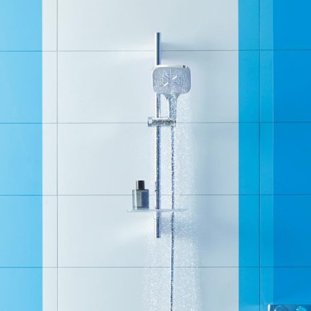 Grohe Rainshower SmartActive 130 Cube zuhanyszett 3 funkciós kézizuhannyal, króm 26583000