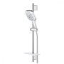 Grohe Rainshower SmartActive 130 Cube zuhanyszett 3 funkciós kézizuhannyal, króm 26585000