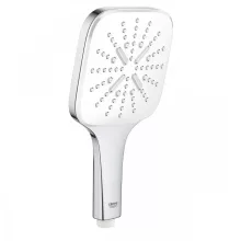   Grohe Vitalio SmartActive 130 Cube 3 funkciós kézizuhany fehér szórófejjel, króm 26595000